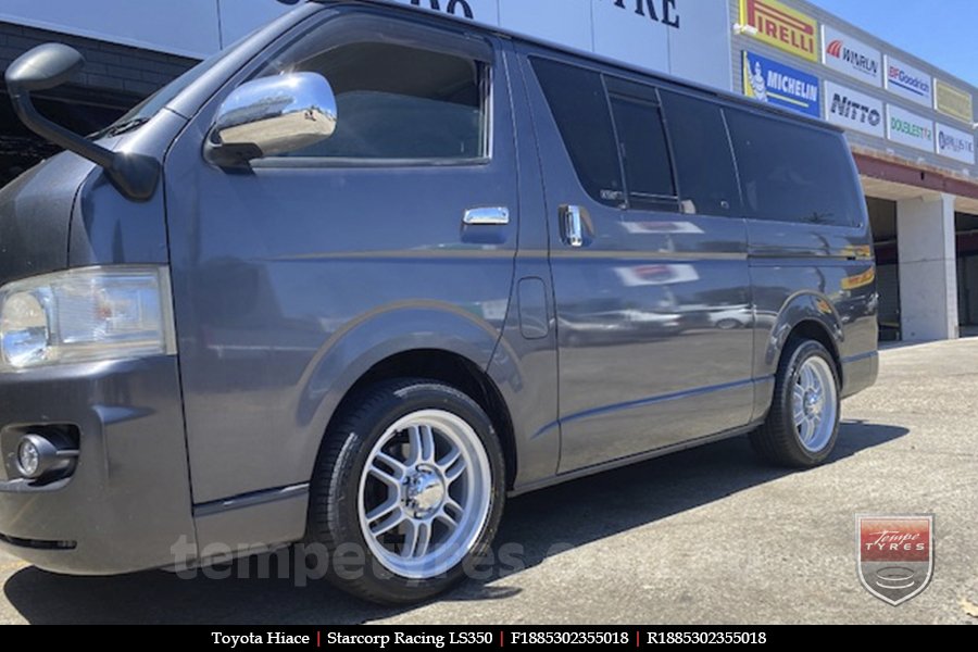 18x8.5 Starcorp Racing LS350 on TOYOTA HIACE