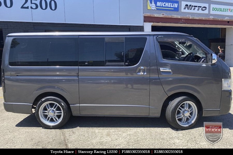 18x8.5 Starcorp Racing LS350 on TOYOTA HIACE