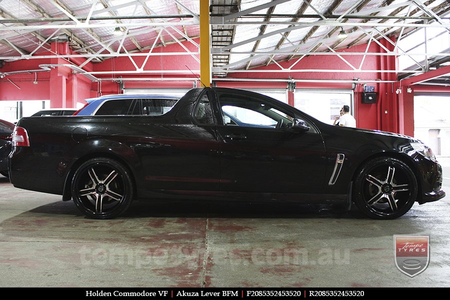 20x8.5 Akuza Lever BFM on HOLDEN COMMODORE VF