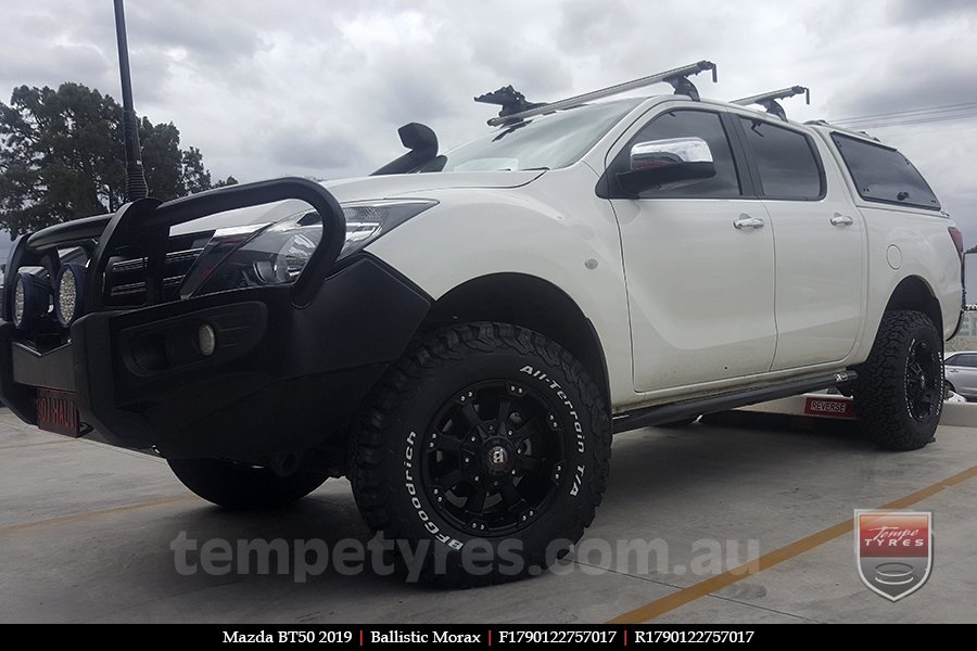 17x9.0 Ballistic Morax on MAZDA BT50