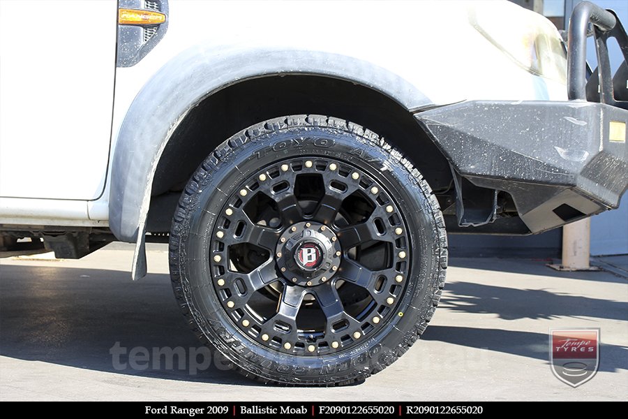 20x9.0 Ballistic Moab on FORD RANGER