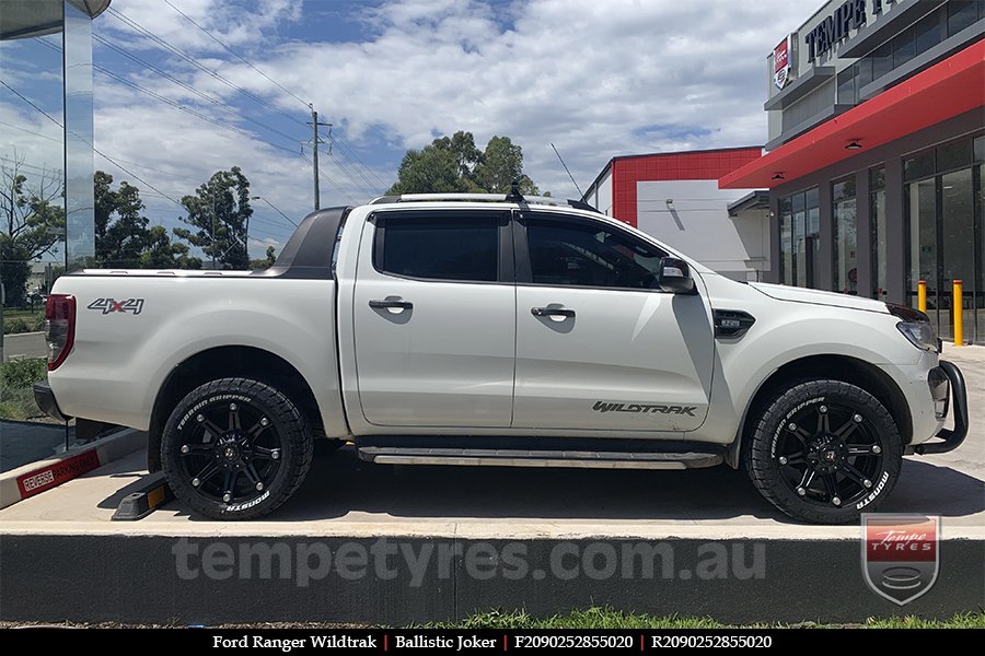 20x9.0 Ballistic Joker FB on FORD RANGER WILDTRAK 