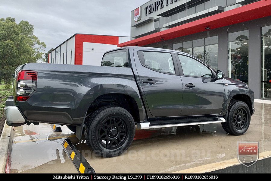 18x9.0 Starcorp Racing LS1399 on MITSUBISHI TRITON