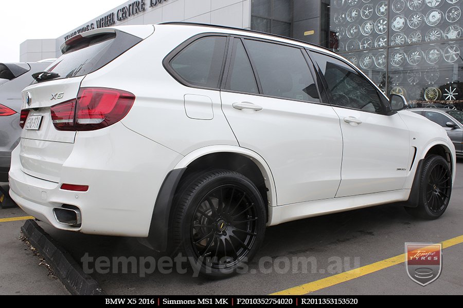 20x10 20x11 Simmons MS1 MK on BMW X5