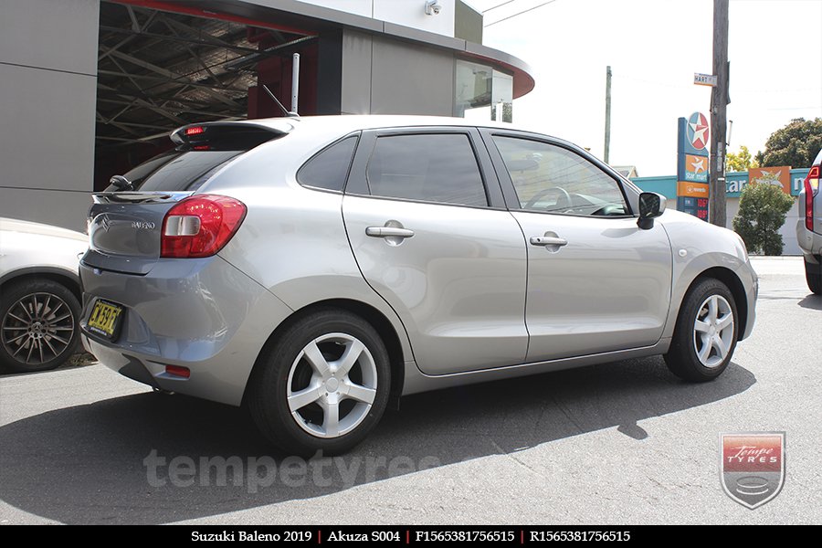 15x6.5 Akuza S004 on SUZUKI BALENO