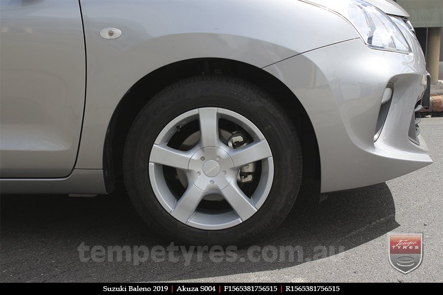 15x6.5 Akuza S004 on SUZUKI BALENO