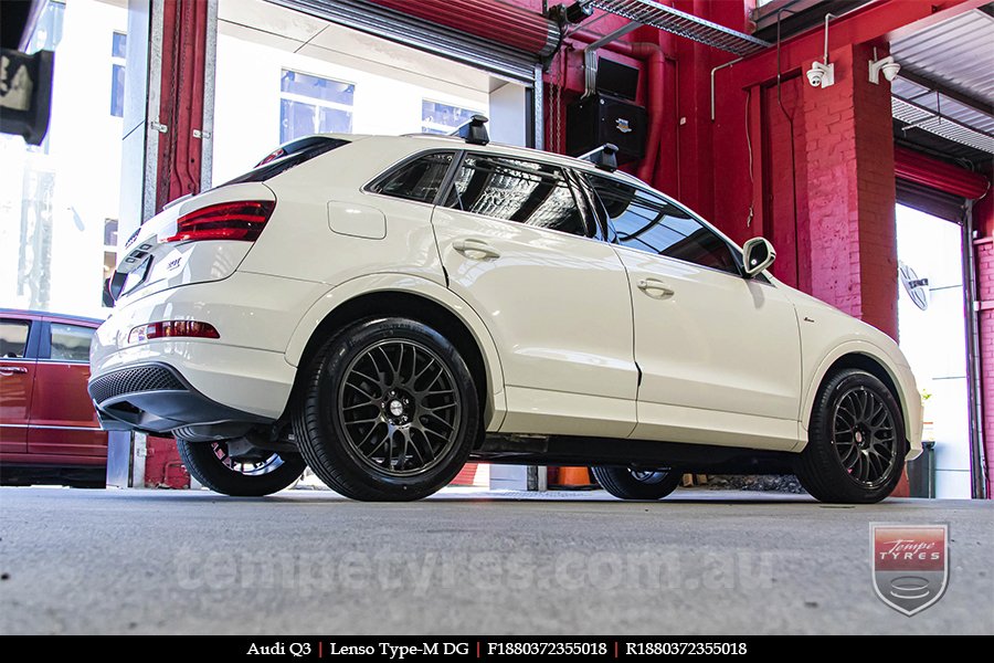 18x8.0 Lenso Type-M DG on AUDI Q3