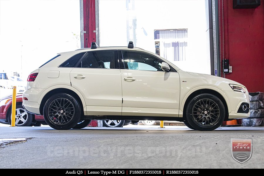 18x8.0 Lenso Type-M DG on AUDI Q3