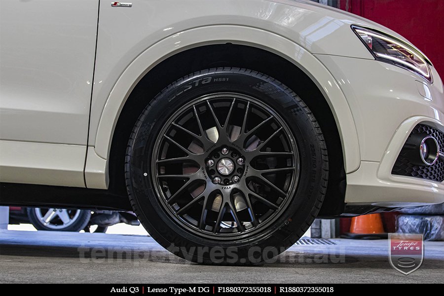 18x8.0 Lenso Type-M DG on AUDI Q3