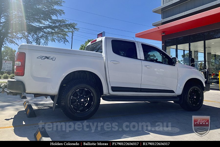 17x9.0 Ballistic Morax on HOLDEN COLORADO