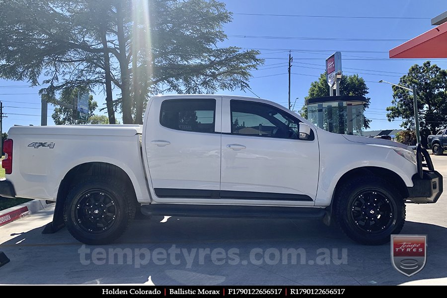 17x9.0 Ballistic Morax on HOLDEN COLORADO