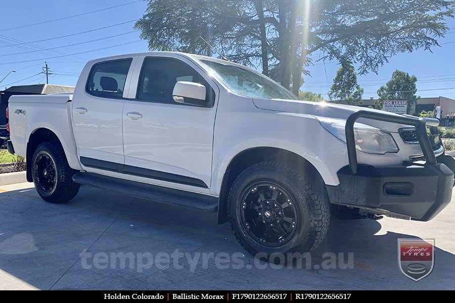 17x9.0 Ballistic Morax on HOLDEN COLORADO