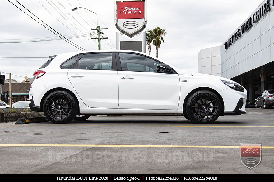 18x8.5 Lenso Spec F MB on HYUNDAI i30