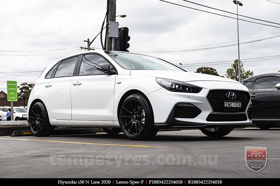 18x8.5 Lenso Spec F MB on HYUNDAI i30