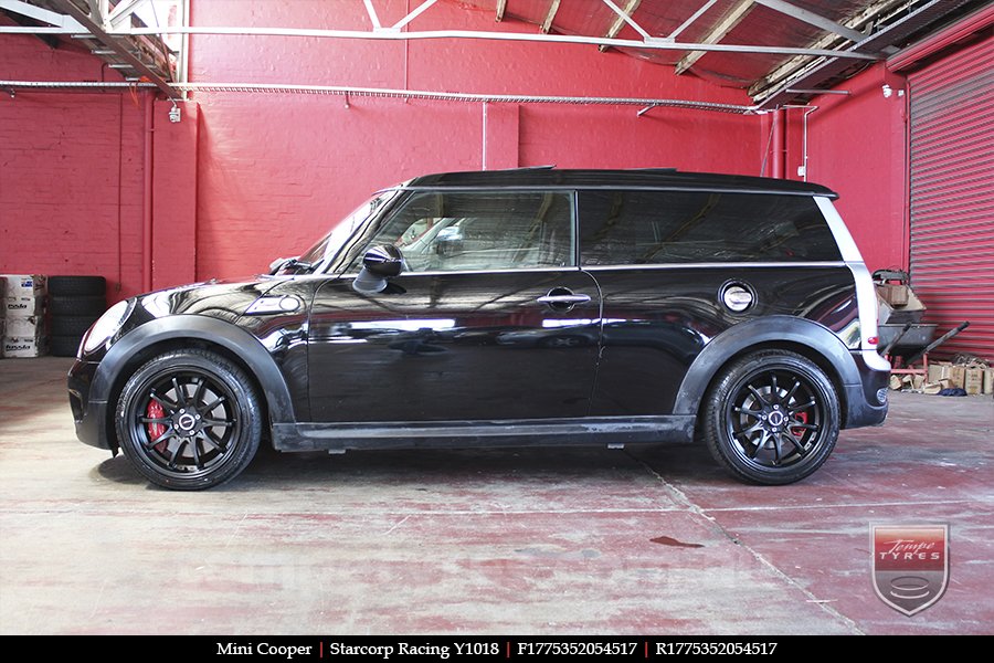 17x7.5 Starcorp Racing ECLIPSE on MINI COOPER