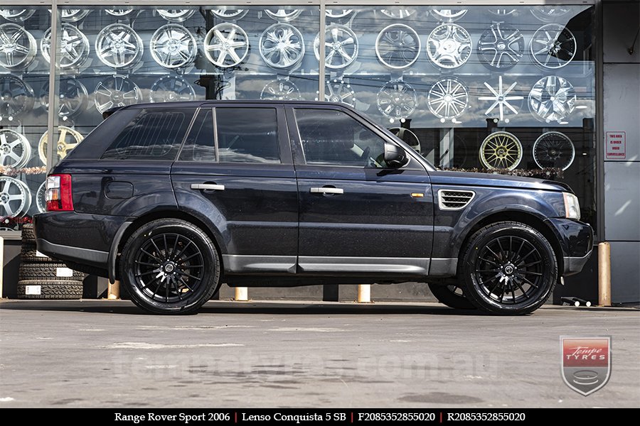 20x8.5 20x9.5 Lenso Conquista 5 SB CQ5 on RANGE ROVER SPORT