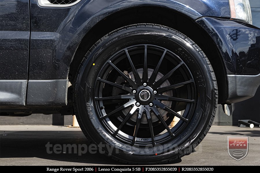 20x8.5 20x9.5 Lenso Conquista 5 SB CQ5 on RANGE ROVER SPORT