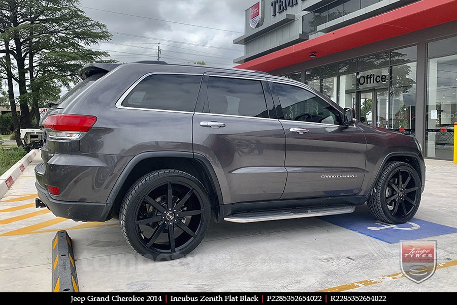 22x8.5 Incubus Zenith - FB on JEEP GRAND CHEROKEE