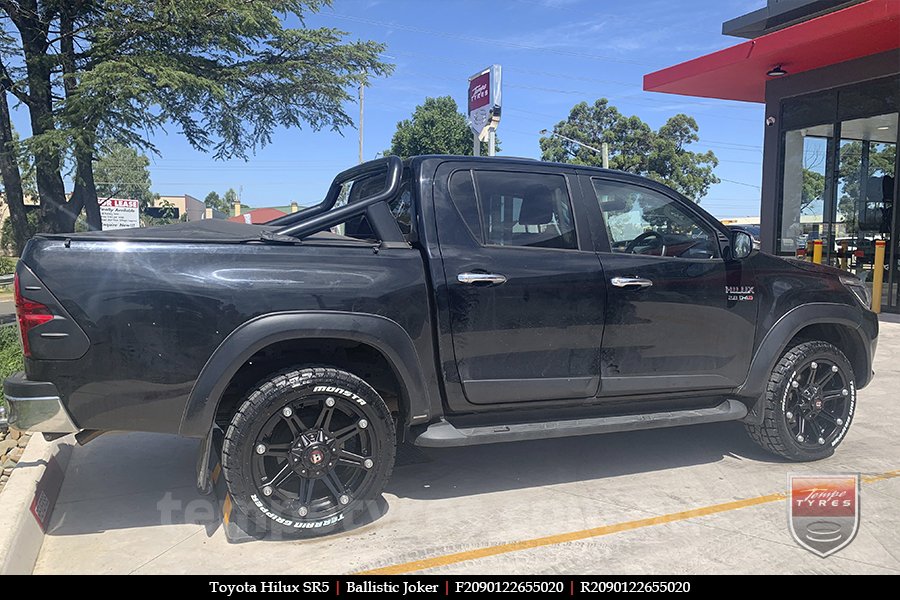 20x9.0 Ballistic Joker FB on TOYOTA HILUX SR5