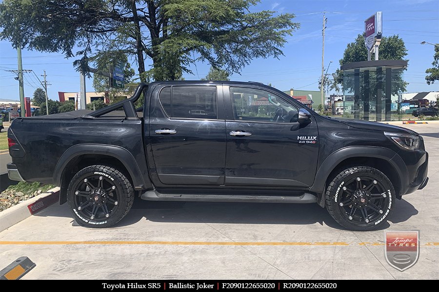 20x9.0 Ballistic Joker FB on TOYOTA HILUX SR5