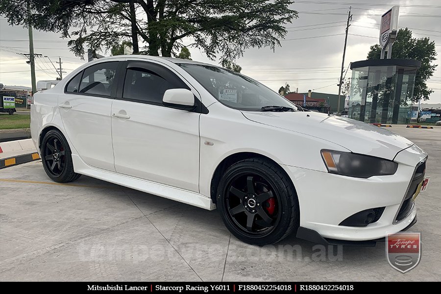 18x8.0 Starcorp Racing PURSUIT on MITSUBISHI LANCER