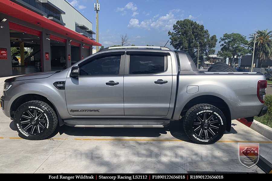 18x9.0 Starcorp Racing LS2112 on FORD RANGER WILDTRAK