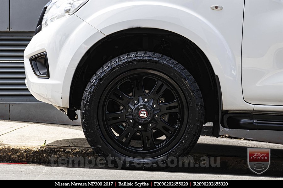 20x9.0 Ballistic Scythe on NISSAN NAVARA NP300