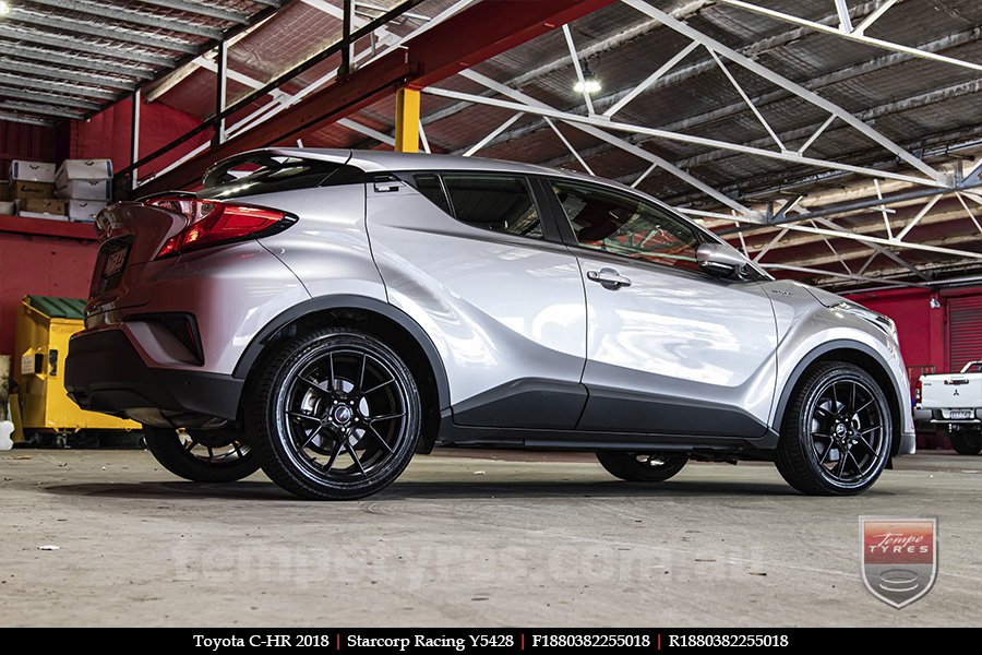 18x8.0 Starcorp Racing Y5428 on TOYOTA C-HR