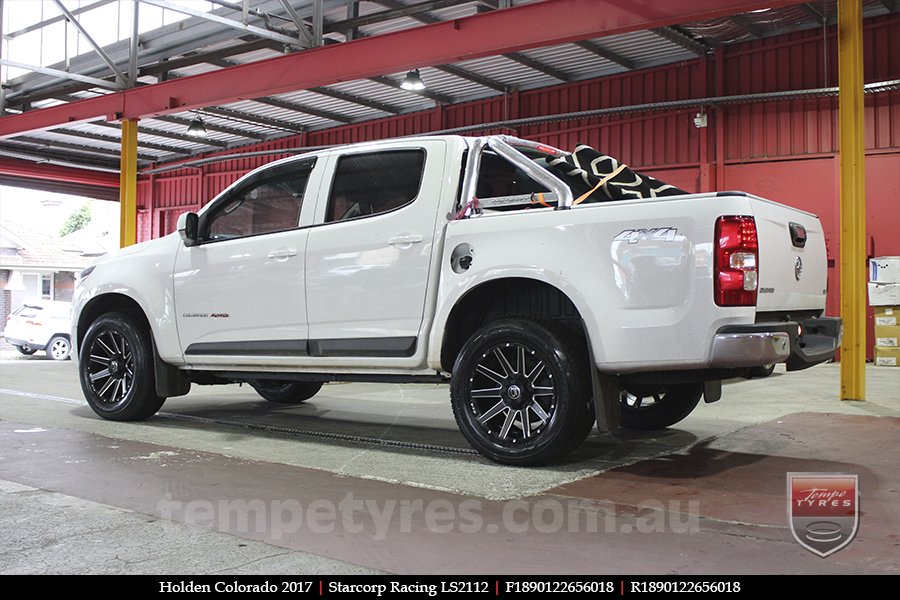 18x9.0 Starcorp Racing LS2112 on HOLDEN COLORADO