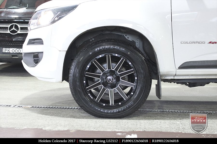 18x9.0 Starcorp Racing LS2112 on HOLDEN COLORADO