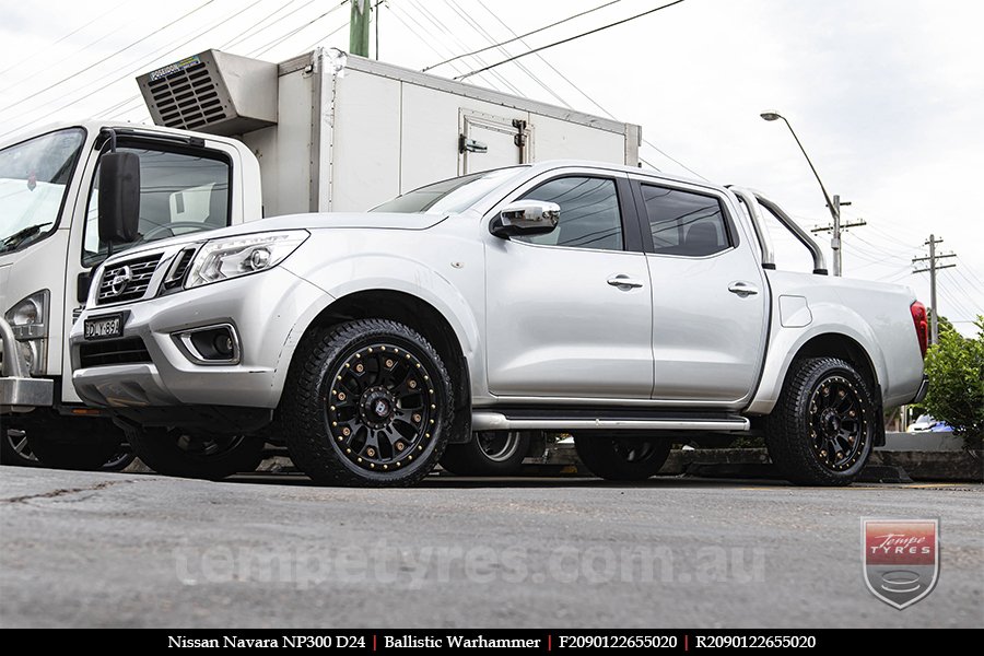 20x9.0 Ballistic Warhammer on NISSAN NAVARA NP300