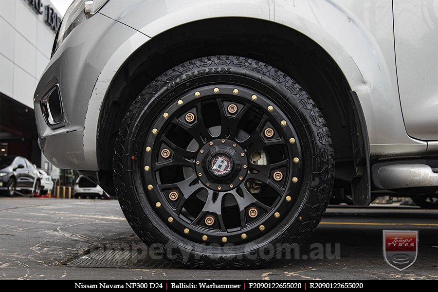 20x9.0 Ballistic Warhammer on NISSAN NAVARA NP300