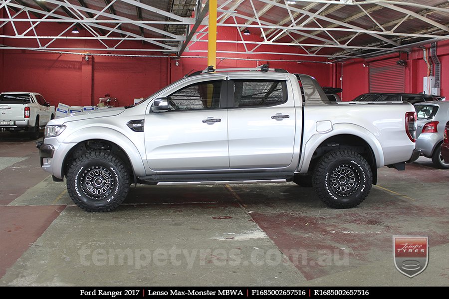 16x8.5 Lenso Max-Monster MBWA on FORD RANGER