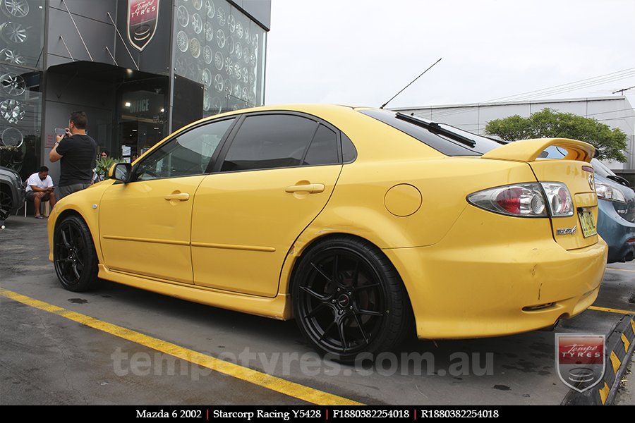 18x8.0 Starcorp Racing Y5428 on MAZDA 6