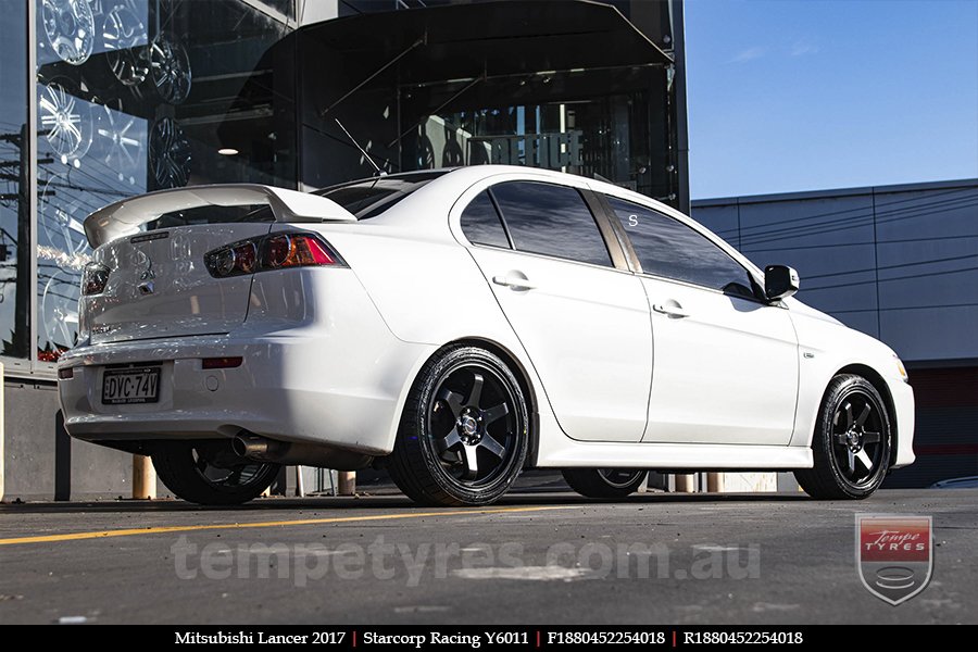 18x8.0 Starcorp Racing PURSUIT on MITSUBISHI LANCER