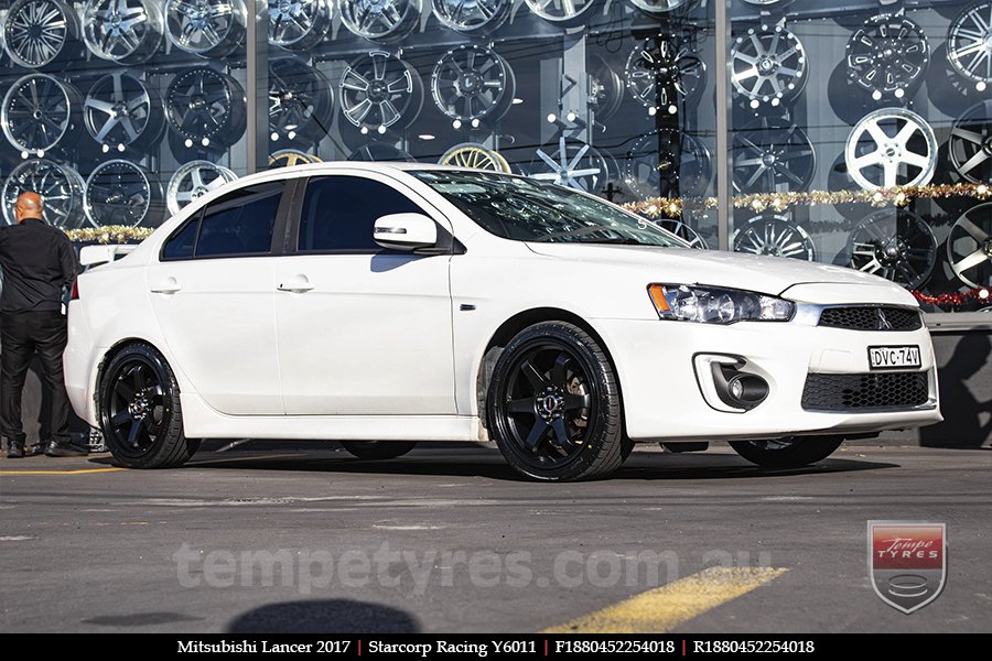 18x8.0 Starcorp Racing PURSUIT on MITSUBISHI LANCER