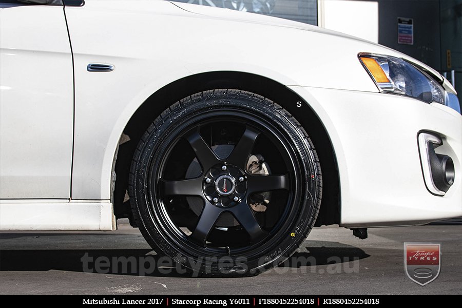 18x8.0 Starcorp Racing PURSUIT on MITSUBISHI LANCER