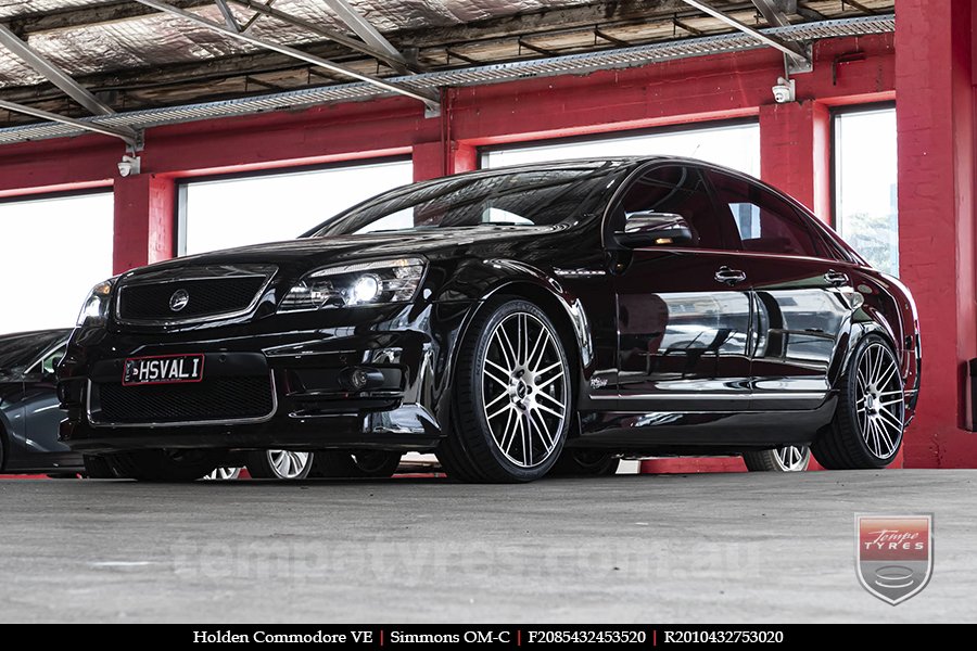 20x8.5 20x10 Simmons OM-C BM on HOLDEN COMMODORE VE