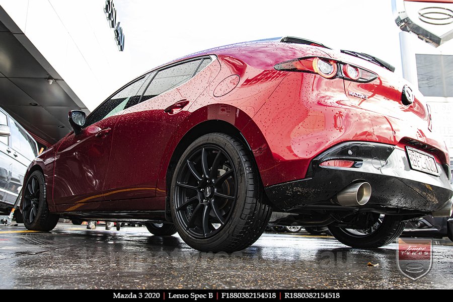 18x8.0 Lenso Spec B MB on MAZDA 3