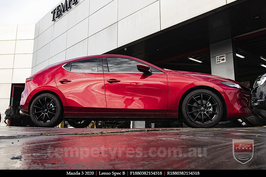 18x8.0 Lenso Spec B MB on MAZDA 3