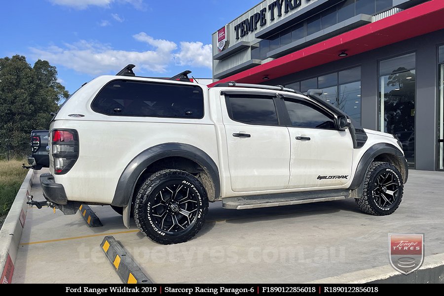 18x9.0 Starcorp Racing Paragon-6 on FORD RANGER WILDTRAK