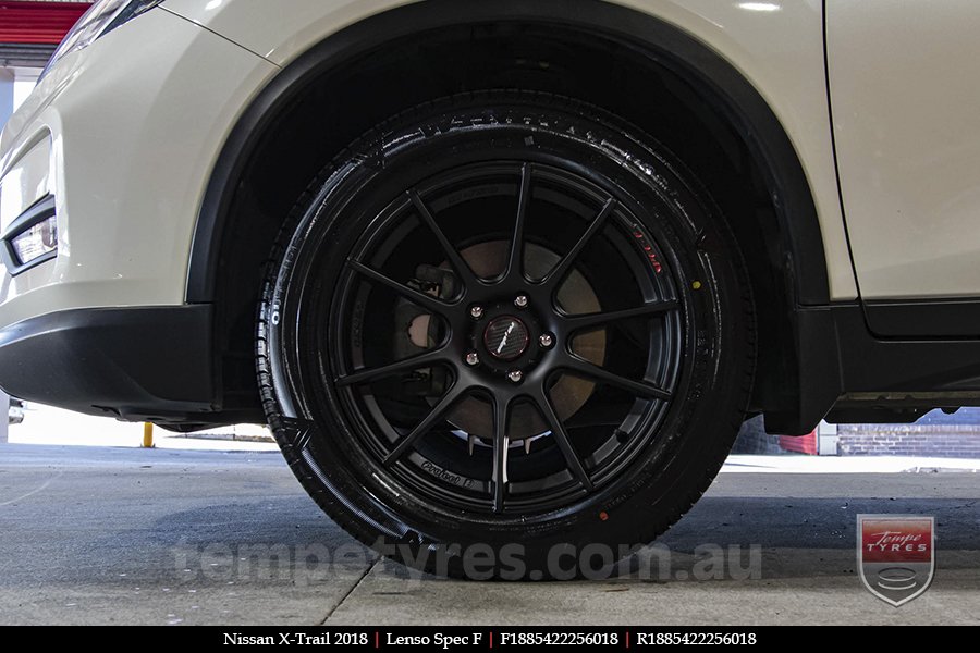 18x8.5 Lenso Spec F MB on NISSAN X-TRAIL