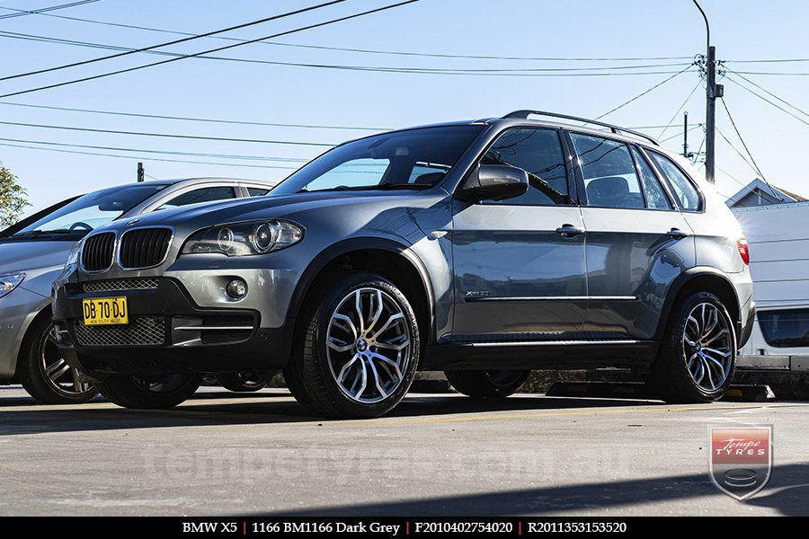 20x10 20x11 1166 BM1166 Dark Grey on BMW X5