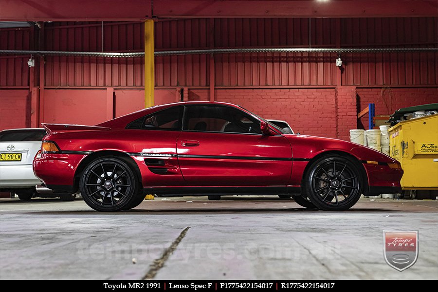 17x7.5 Lenso Spec F MB on TOYOTA MR2