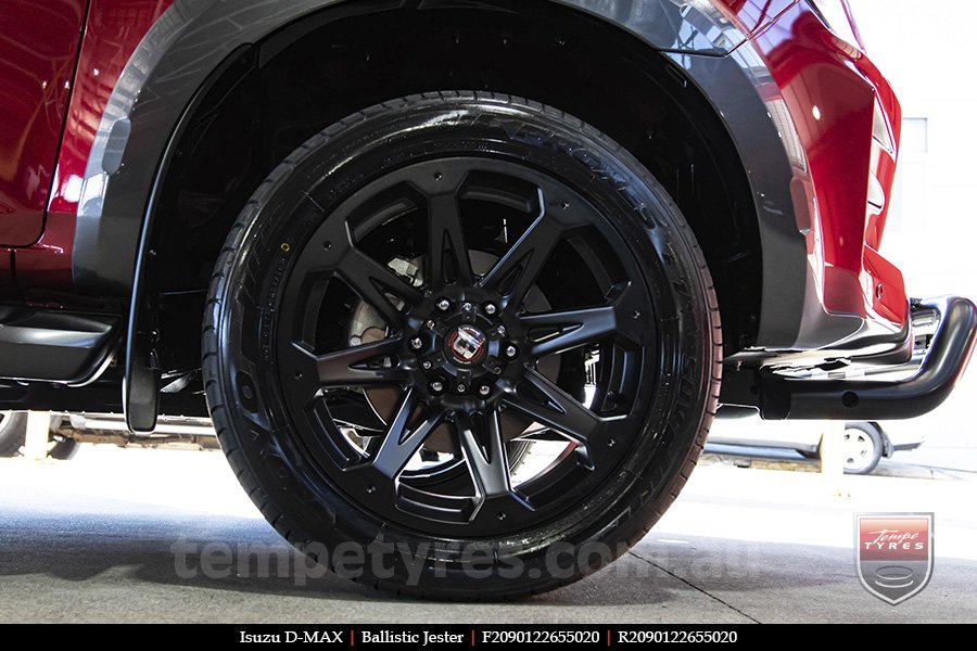 20x9.0 Ballistic Jester on ISUZU D-MAX 