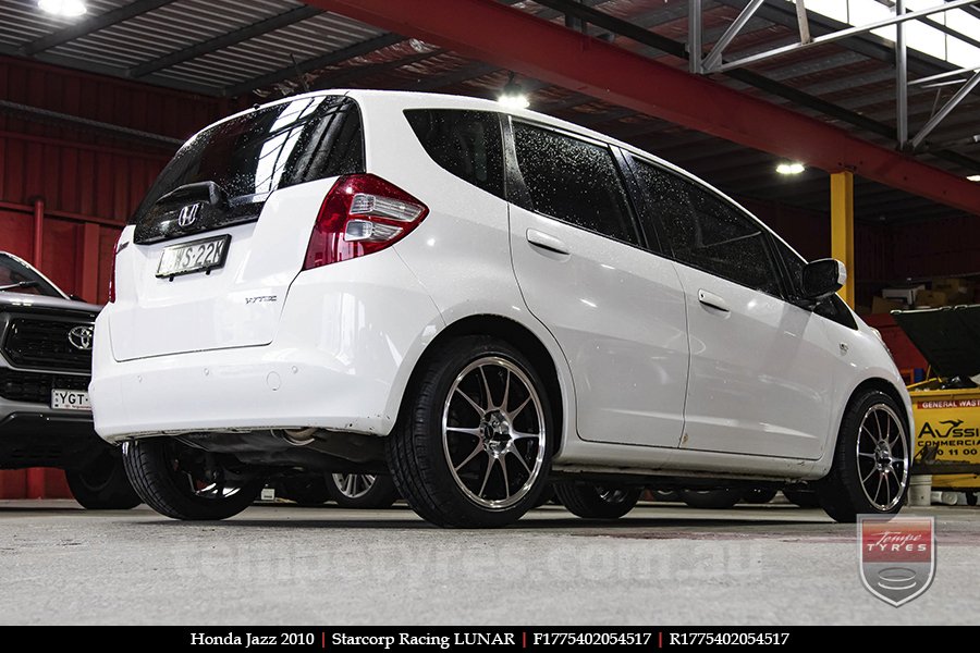 17x7.5 Starcorp Racing LUNAR on HONDA JAZZ