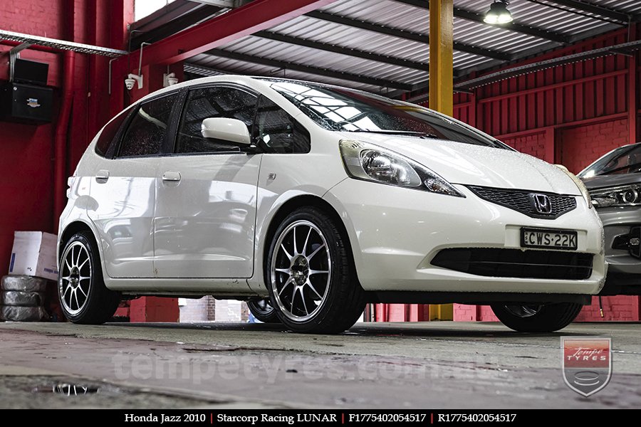 17x7.5 Starcorp Racing LUNAR on HONDA JAZZ