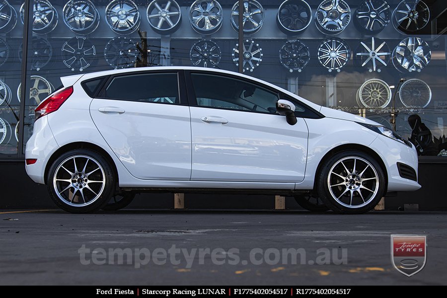 17x7.5 Starcorp Racing LUNAR on FORD FIESTA