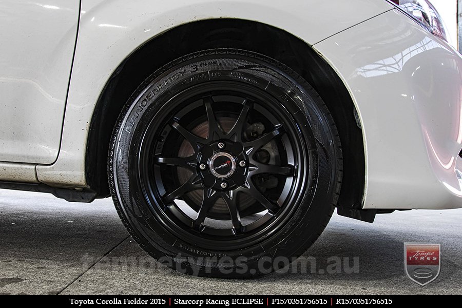 15x7.0 Starcorp Racing ECLIPSE on TOYOTA COROLLA