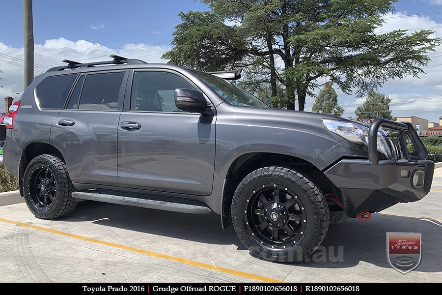 18x9.0 Grudge Offroad ROGUE on TOYOTA PRADO